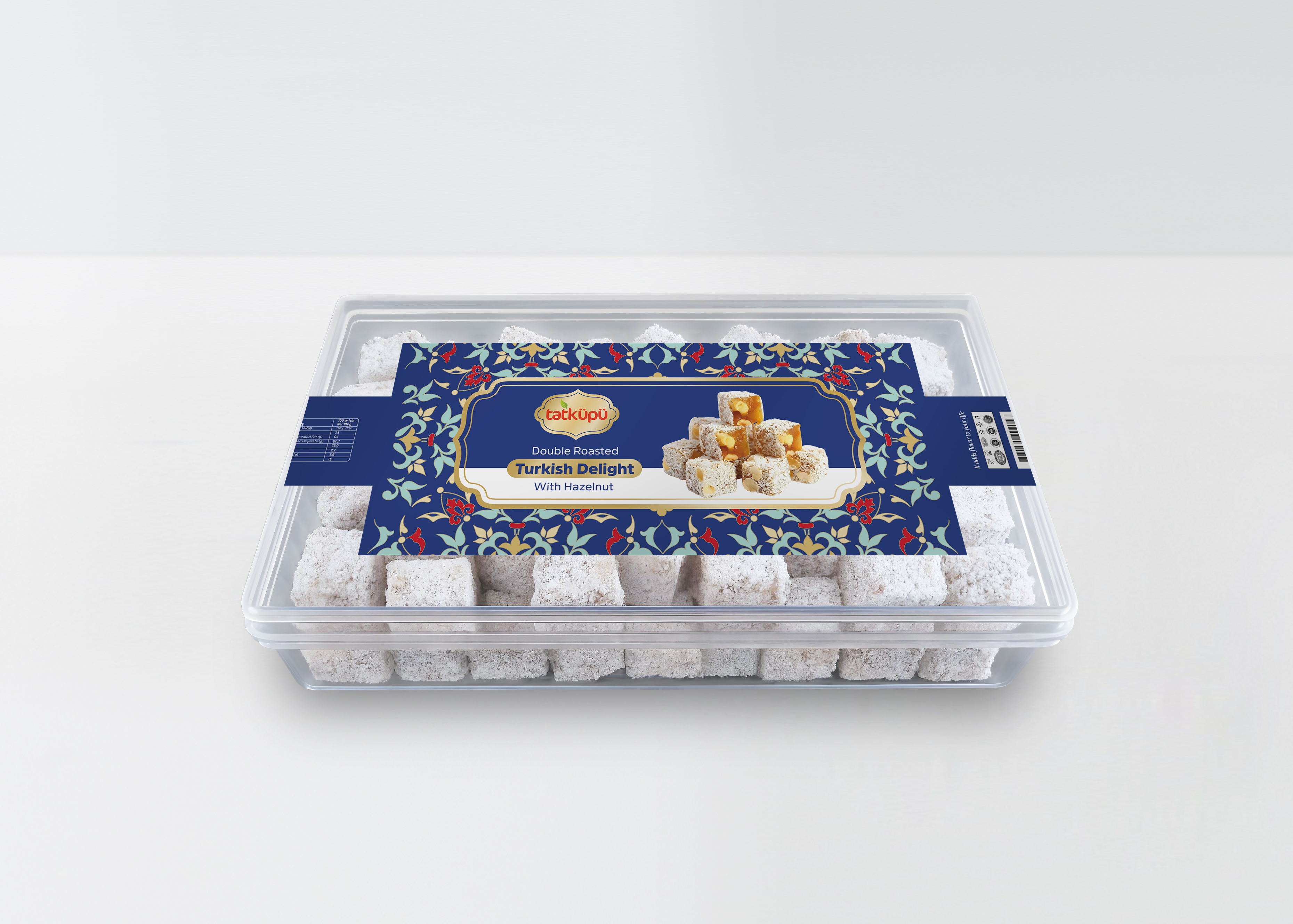 TATKÜPÜ DOUBLE-ROASTED HAZELNUT TURKISH DELIGHT